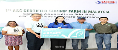 Sankina Aquaculture scoops Malaysian sustainability first